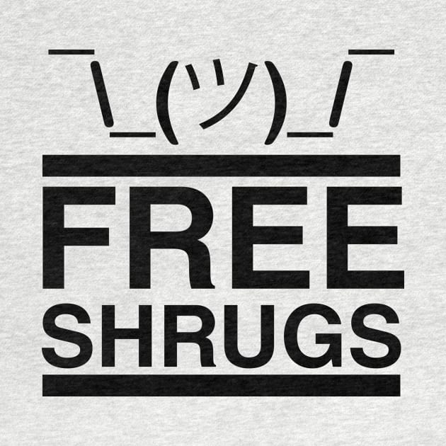 Free Shrugs (light blue) by fishbiscuit